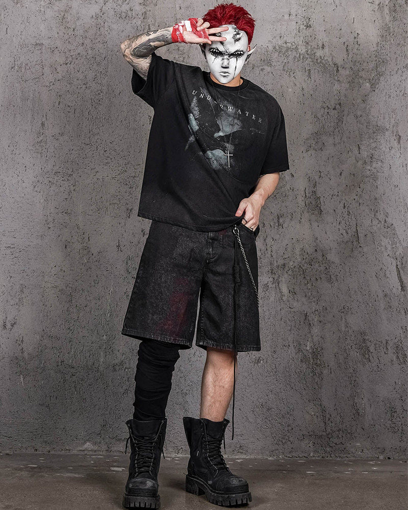 The Dark Raven Distressed T-Shirt