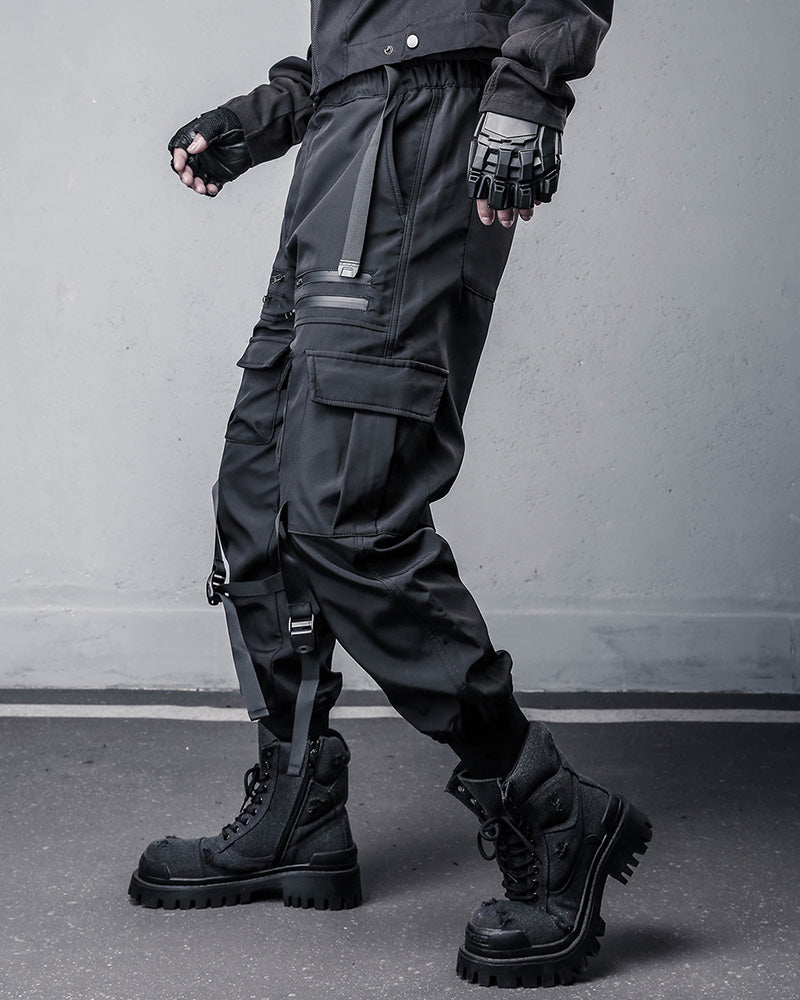 Functional Tactical Ribbon Paratrooper Cargo Pants