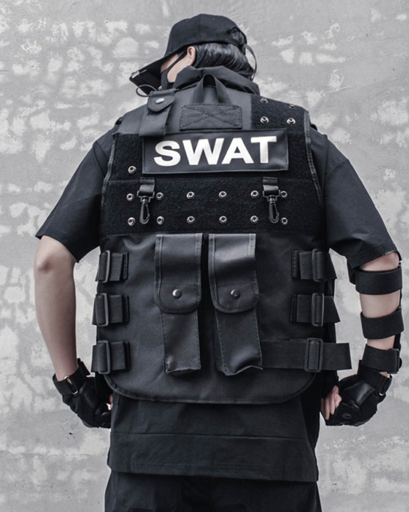 Tactical Multi-Pocket Cargo Vest
