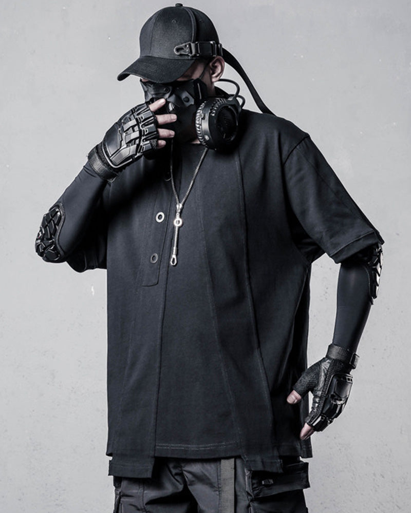 Techwear Functional Irregular T-Shirt