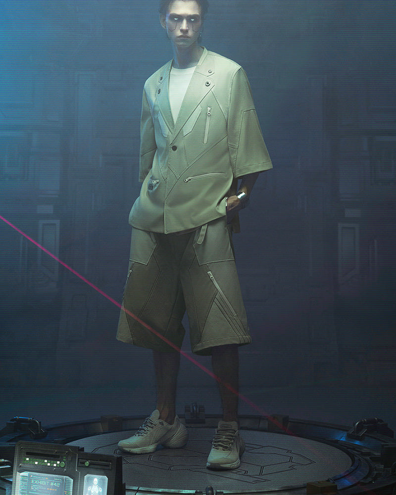 Cyberpunk Outfits Demiurge IV Suit Shorts