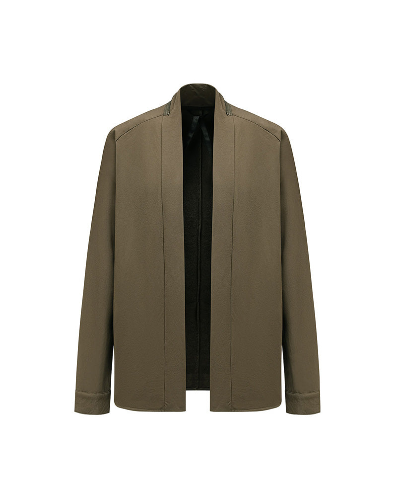 Water-Repellent Elastic Techwear Kimono Jacket
