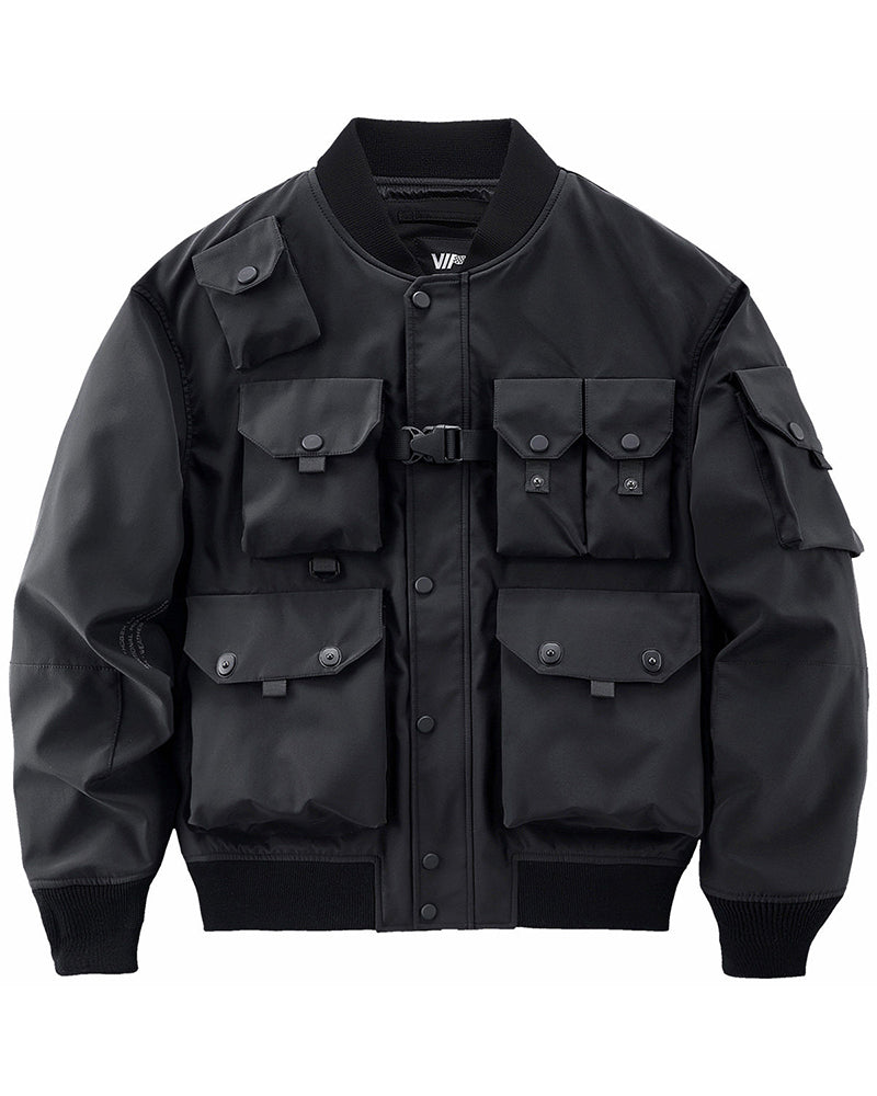 Functional Multi-pocket Cargo Tactical Jacket