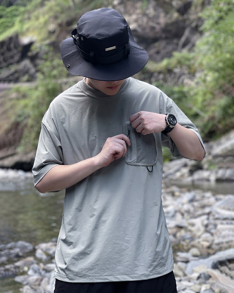 Quick-Dry Outdoor Techwear Short-Sleeve Tee