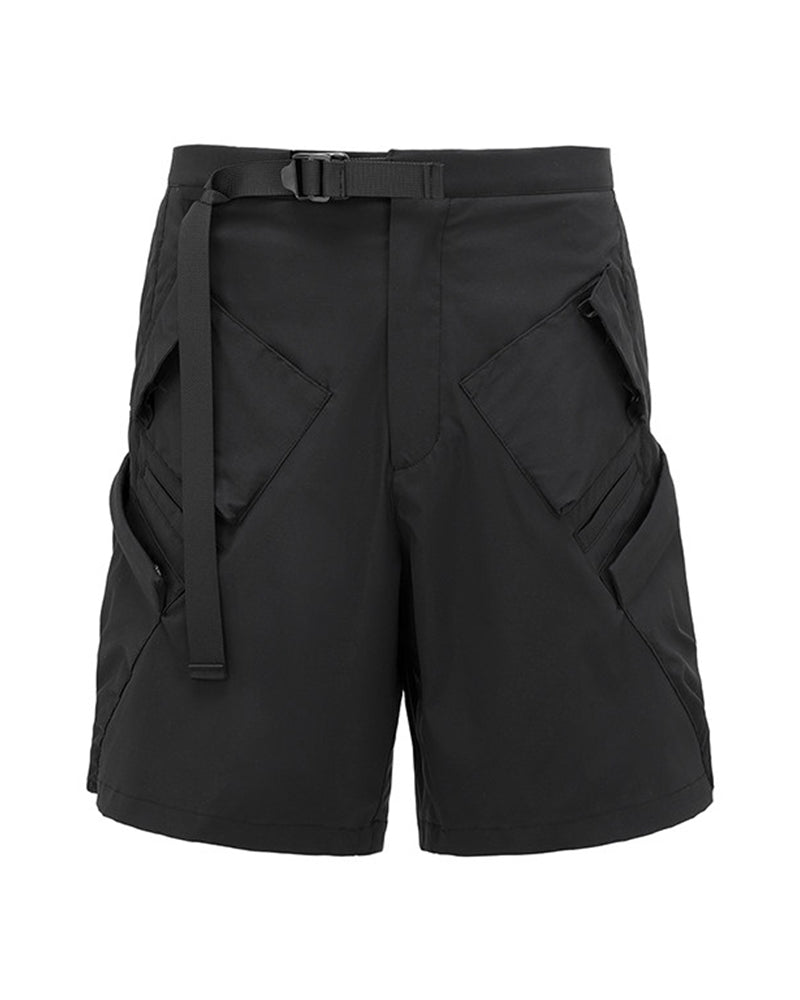 Water-Repellent Techwear Shorts