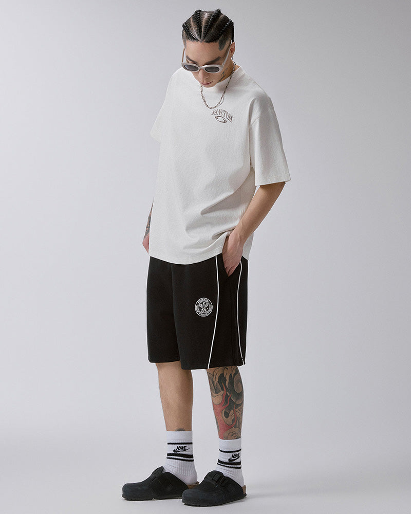 Side-Stripe Track Shorts