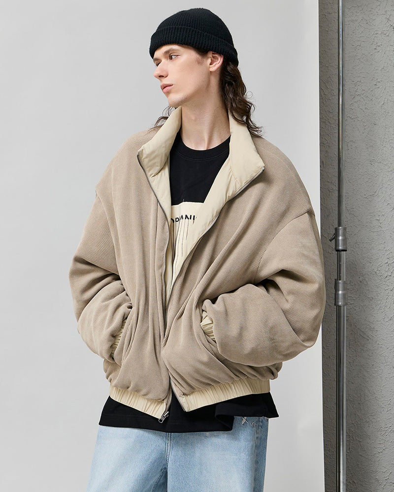 Reversible Water Repellent Down Jacket