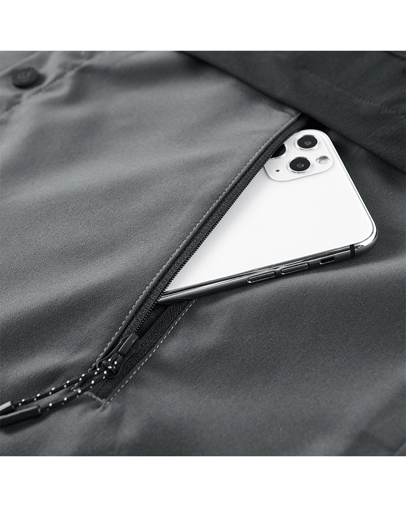 Techwear Fake Two-piece Tactical Short Sleeve Shirt