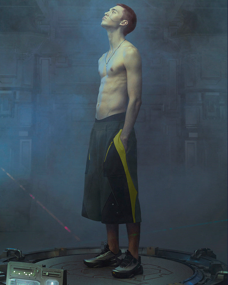 Cyberpunk Outfits Star Alliance Sports Shorts