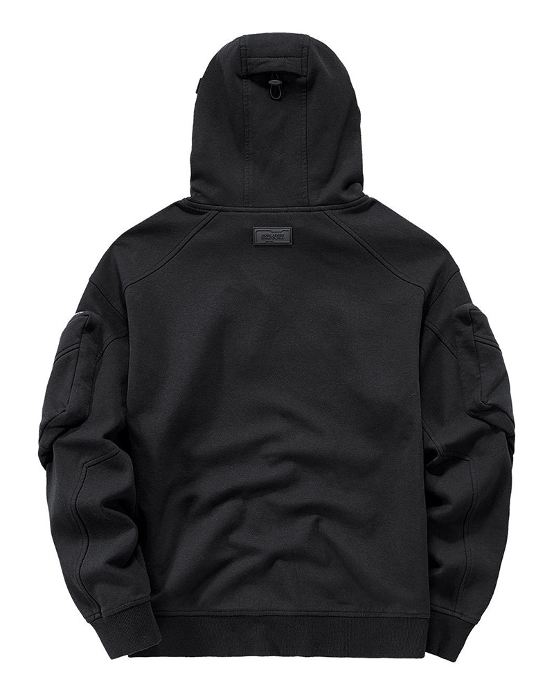 Embrace The Cold Wind Techwear Tactical Mask Hoodie