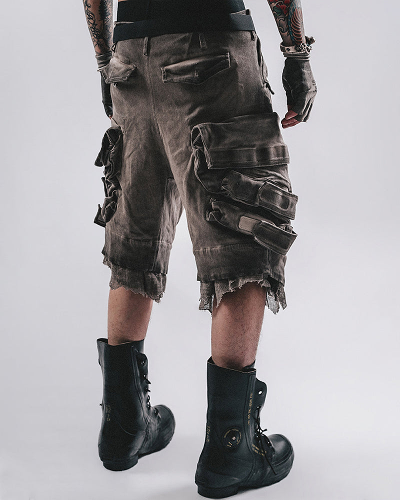 Wasteland Asymmetric Multi-Pocket Tactical Shorts