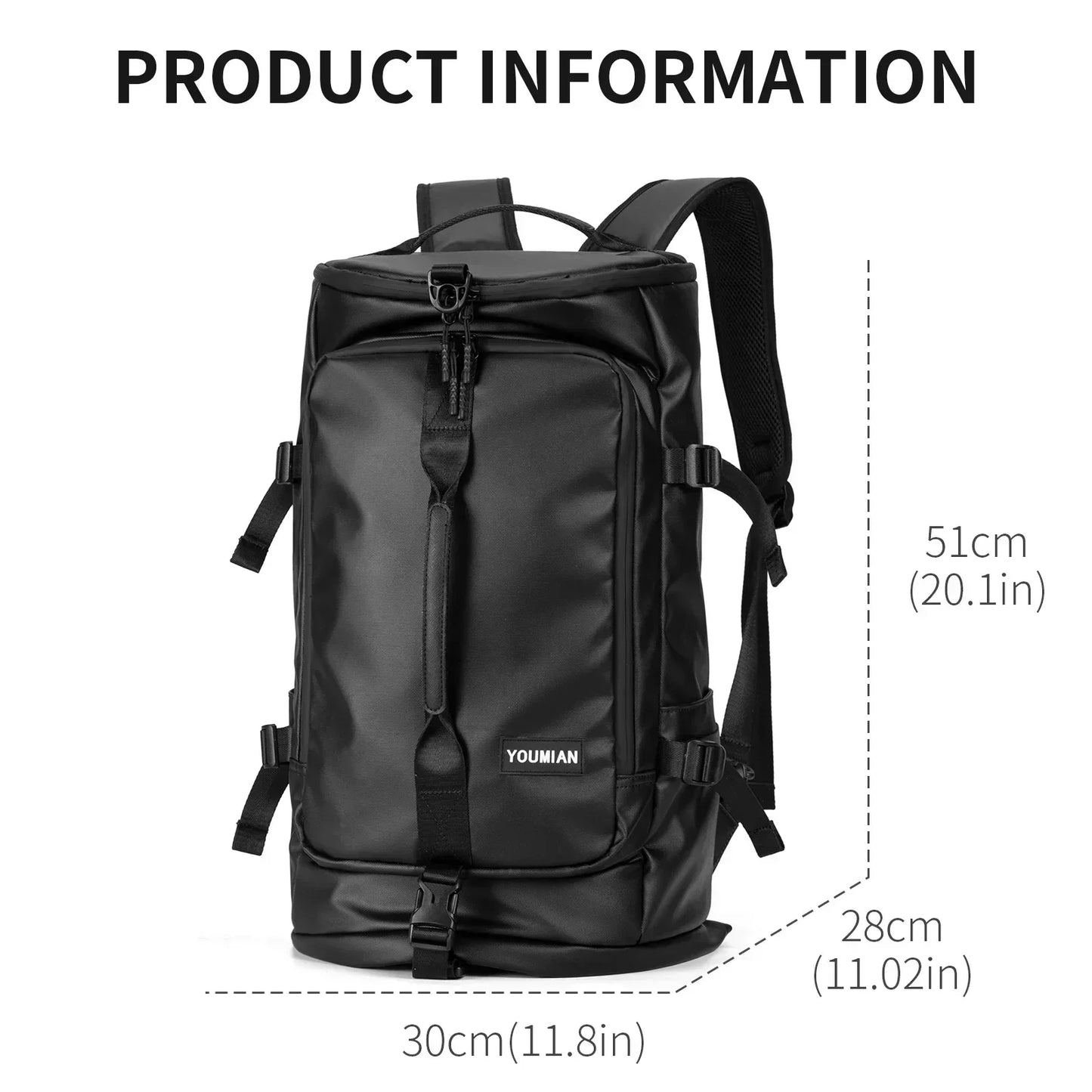 Functional Outdoor Techwear Backpack