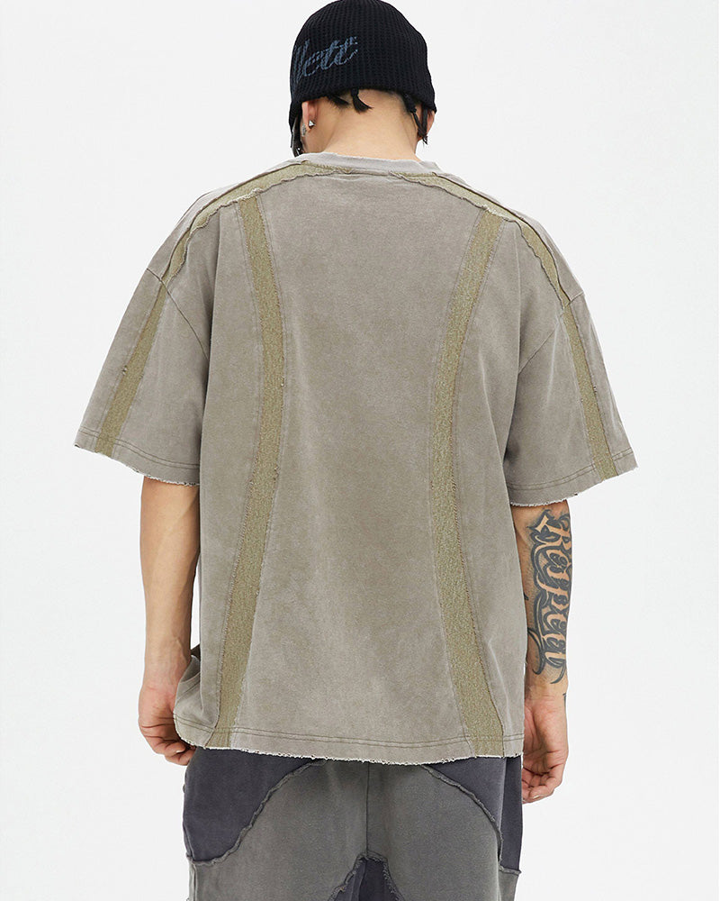 Washed Wasteland Deconstructed Panel T-Shirt