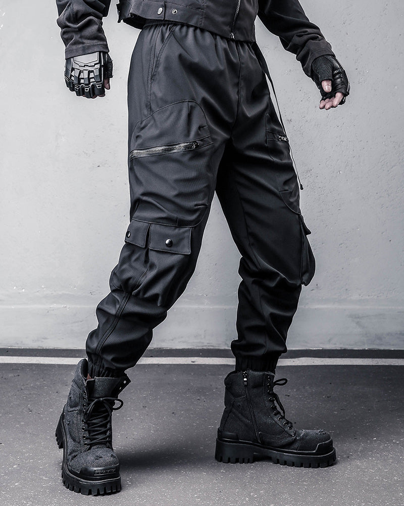 Functional Multi-Pocket Techwear Cargo Pants