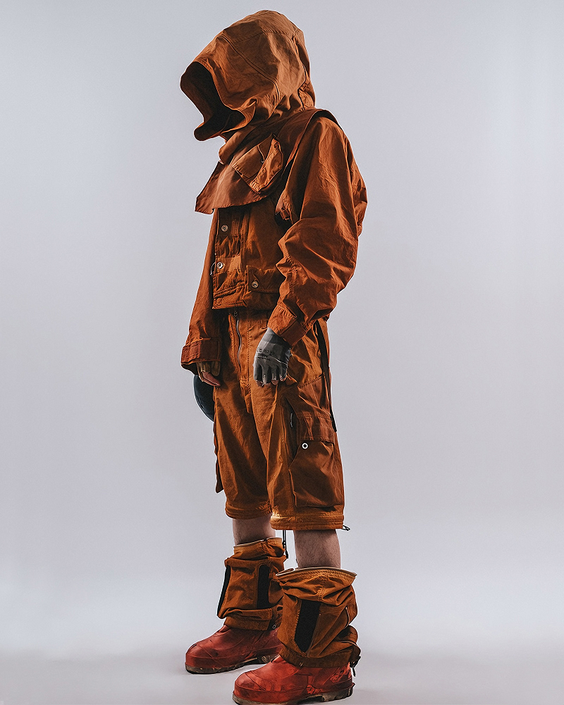 Wasteland 3D Pocket Distressed Convertible Cargo Pants