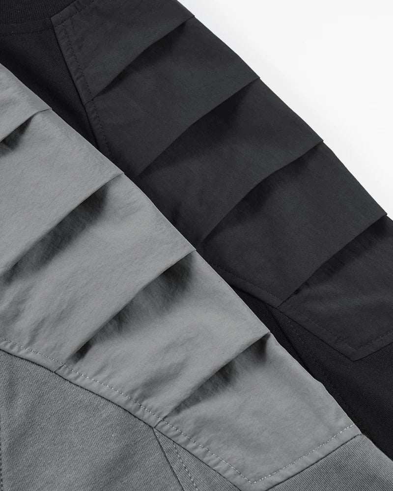 Functional Mech Patchwork Techwear T-Shirt