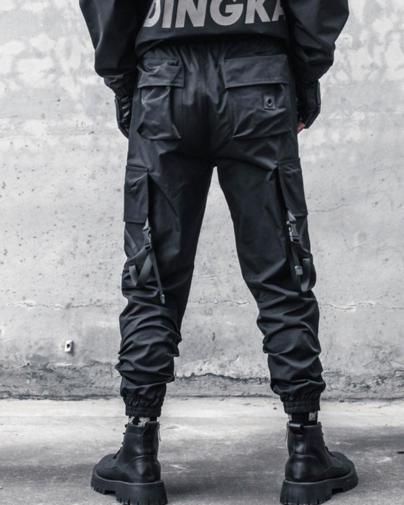 Tactical Detachable Pouch Techwear Cargo Pants