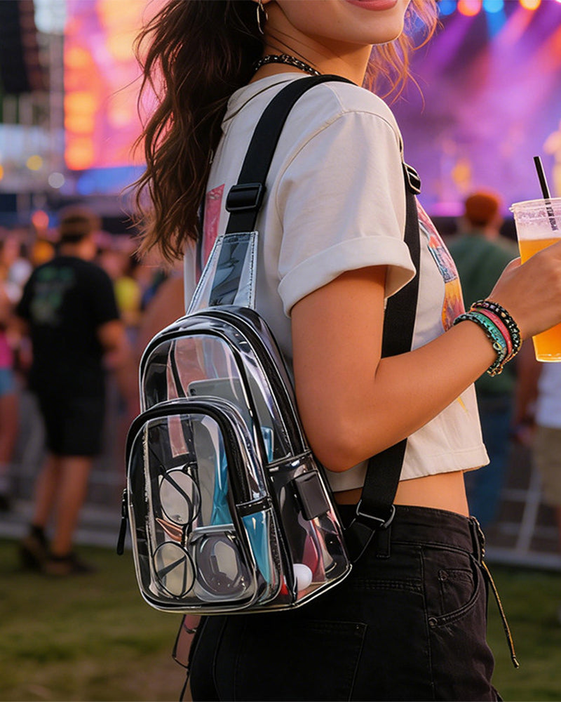 Transparent Shoulder Bag