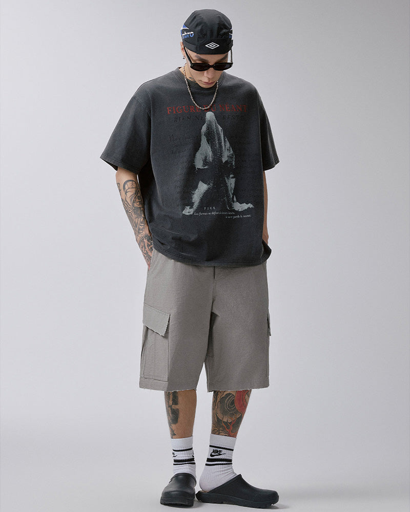 Zipper Pocket Utility Shorts