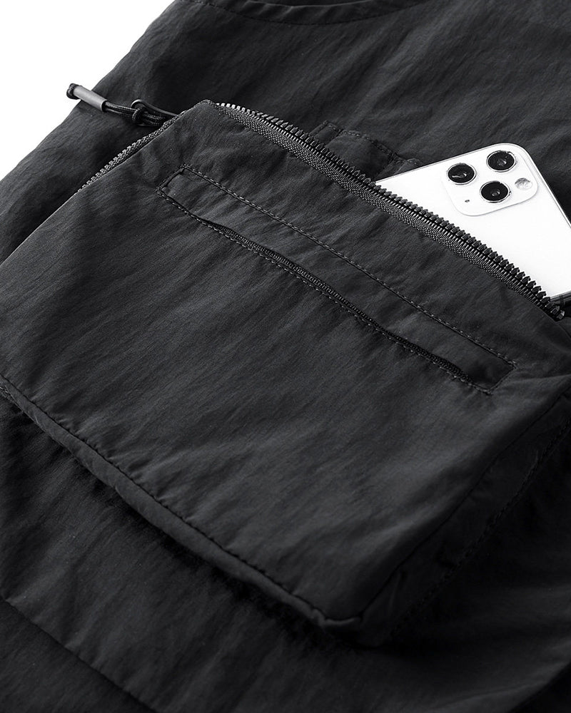 Functional Fake Two-Piece Short Sleeve Tech Shirt