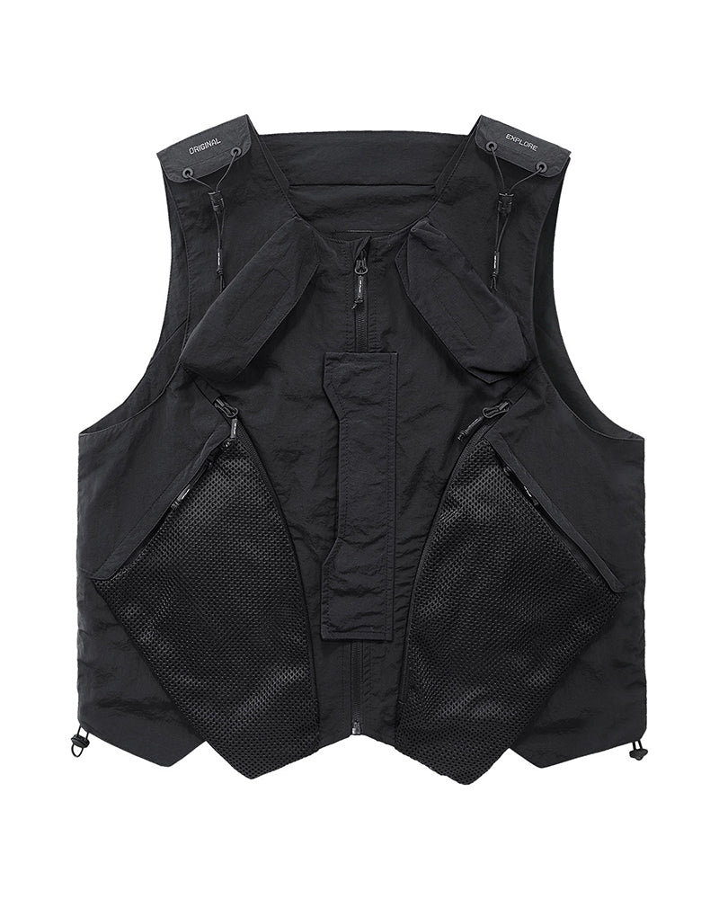 Functional Splicing Sports Cargo Vest
