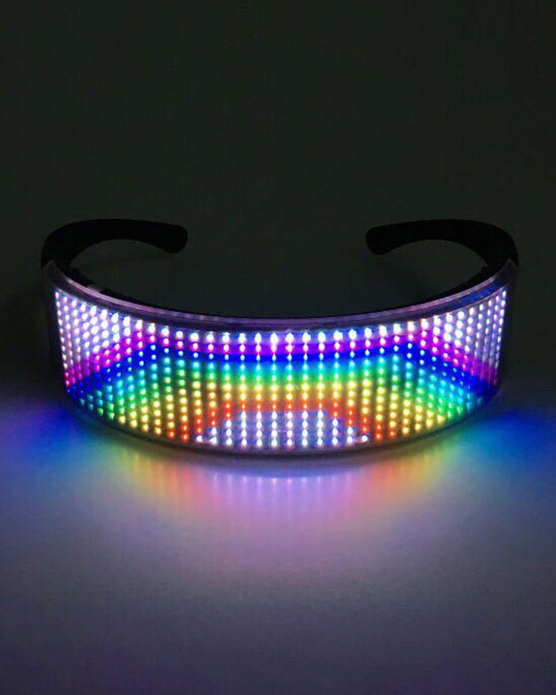 Cyberpunk Shining Led Glasses