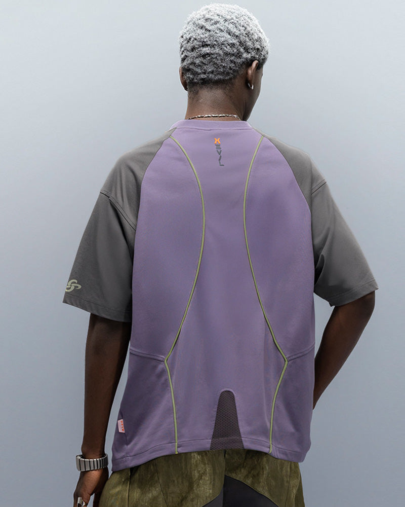 Cyberpunk Grid Dreamweave Quick-Dry T-Shirt