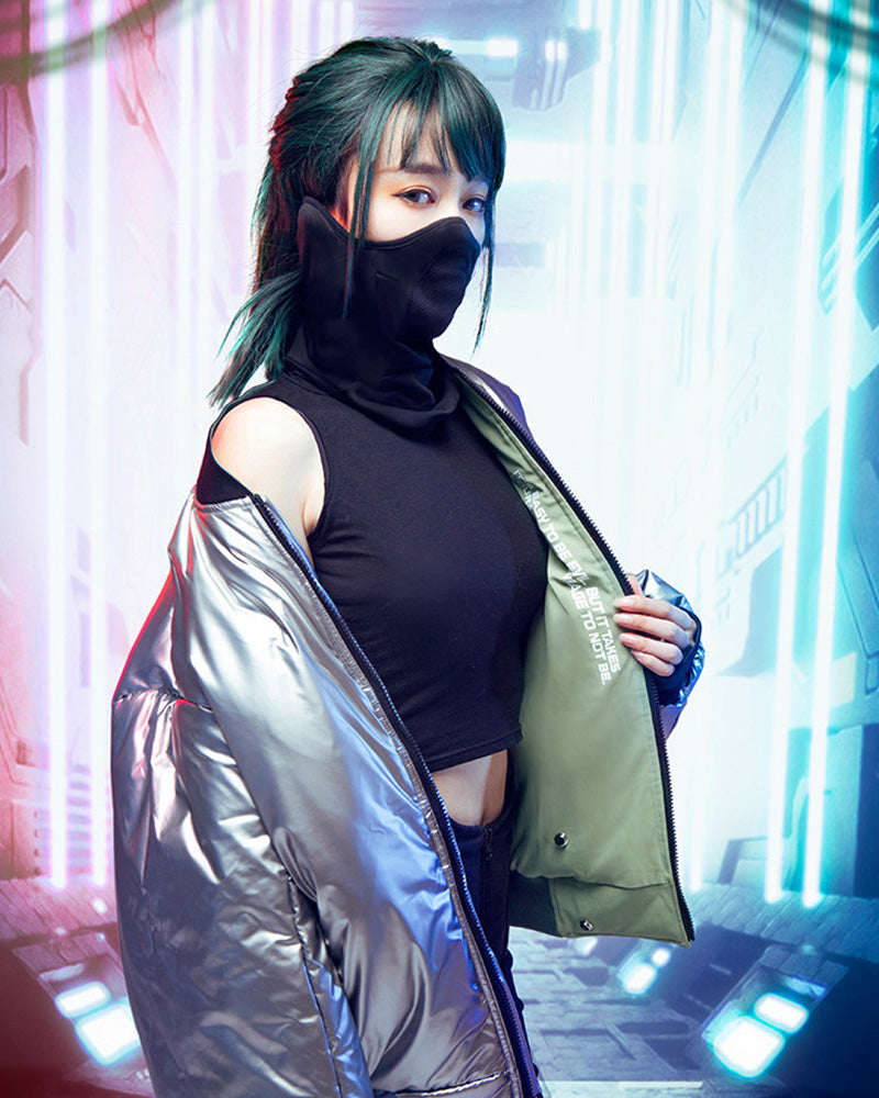 Cyberpunk Assassin Ninja Scarf And Mask