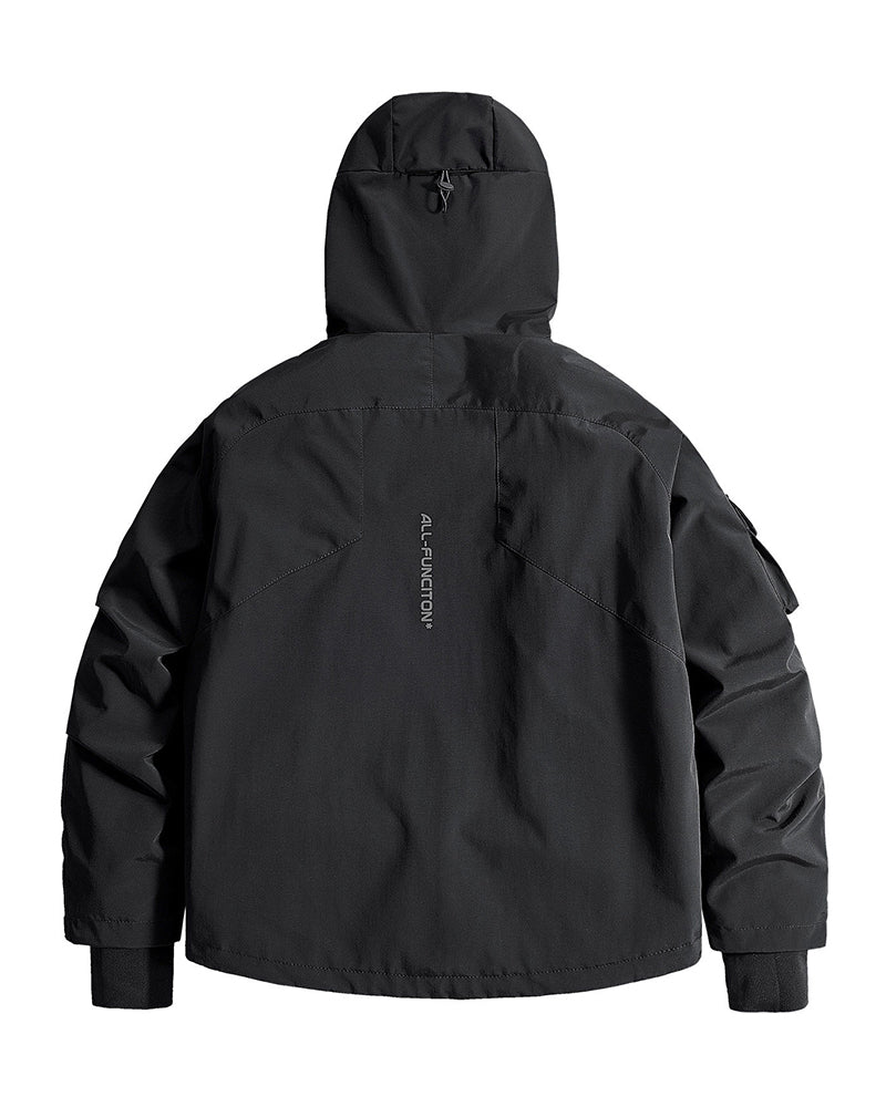 Functional Techwear Multi-pocket Hooded Jacket