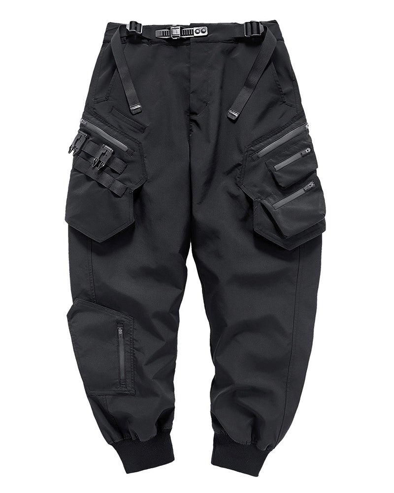 Multi-Pocket Techwear Cargo Pants