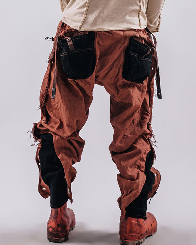 Post-Apocalyptic Distressed Cargo Pants