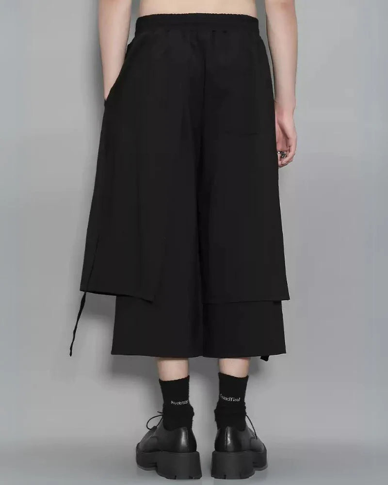 Techwear Japanese Style Hakama Pants