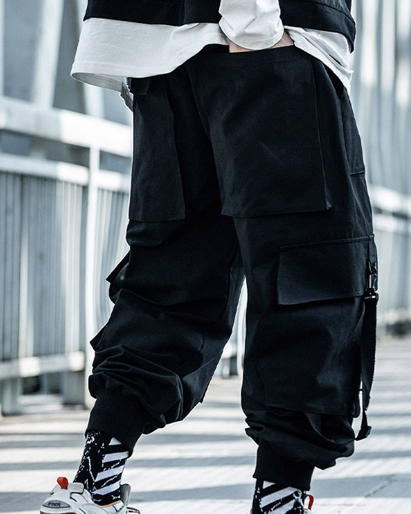 Techwear Street Style Cargo Pants