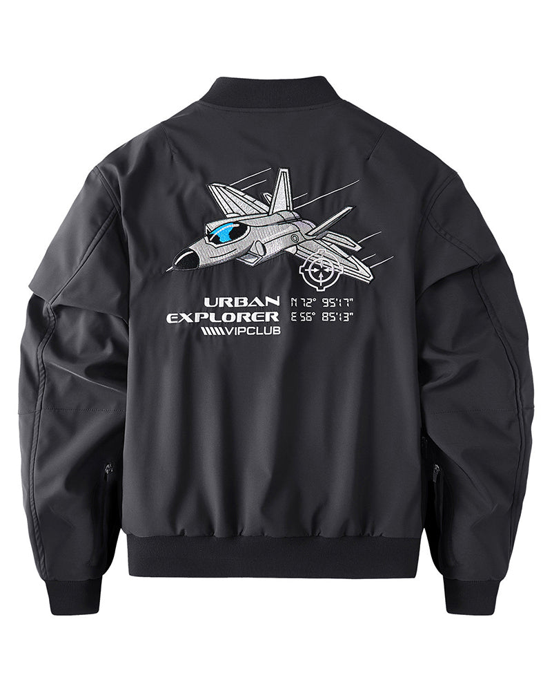 Functional Techwear Multi-pocket Jacket