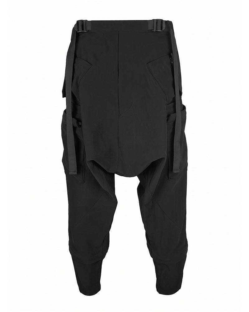 Water-Repellent Techwear Samurai Pants