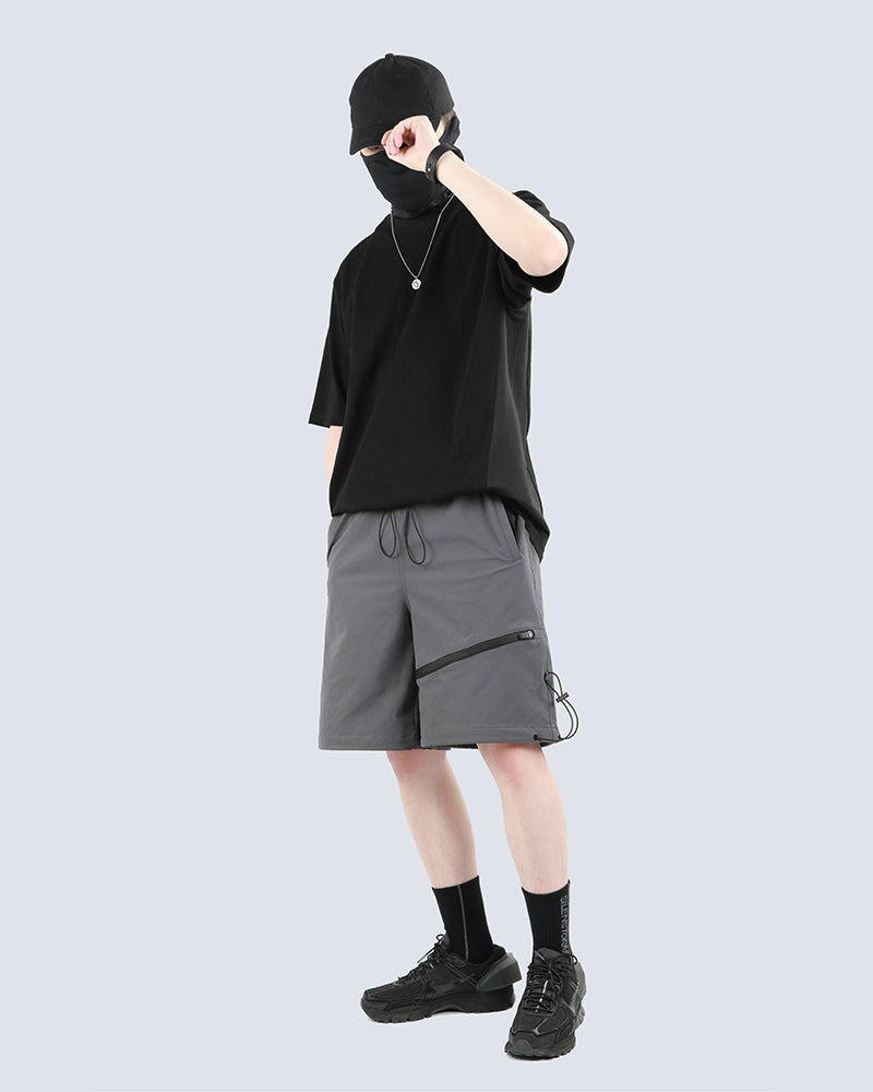 Water-Repellent Tactical Utility Cargo Shorts