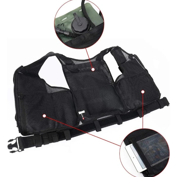 Tactical Vest Wasteland Style Techwear Vest