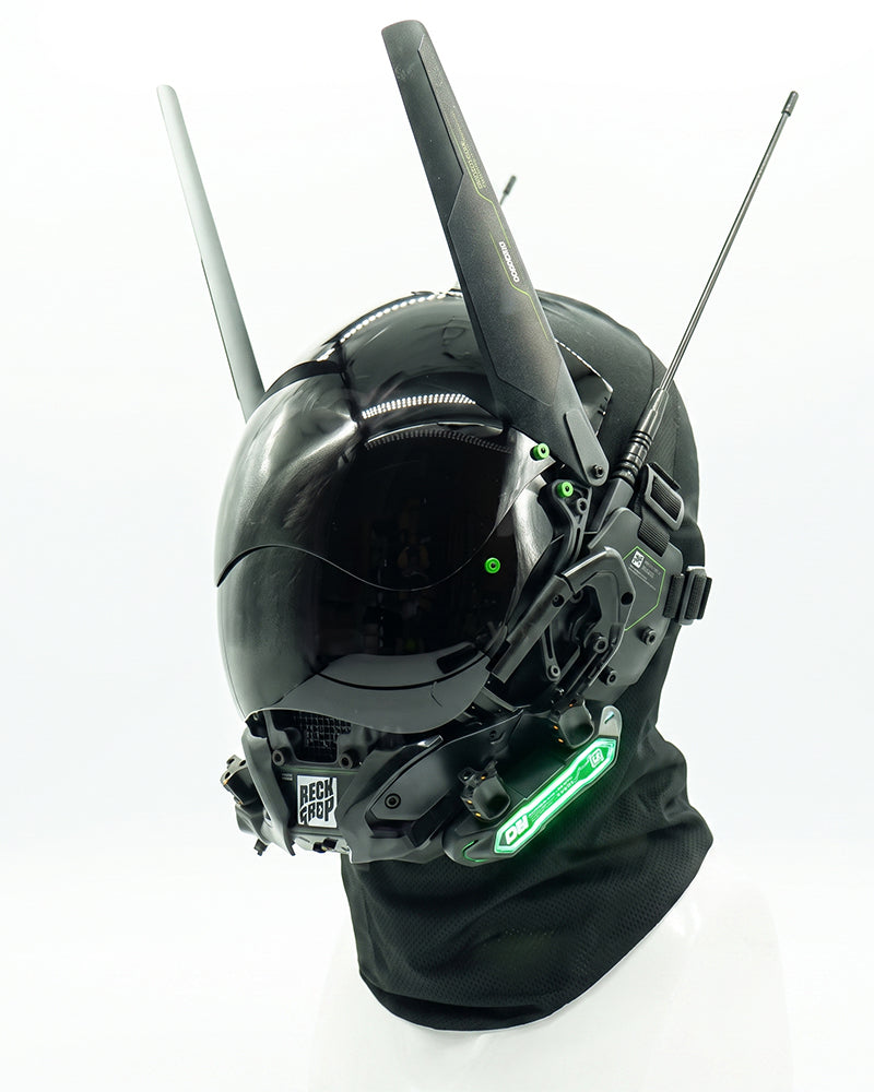 Cyberpunk Sci Fi Helmet Mask
