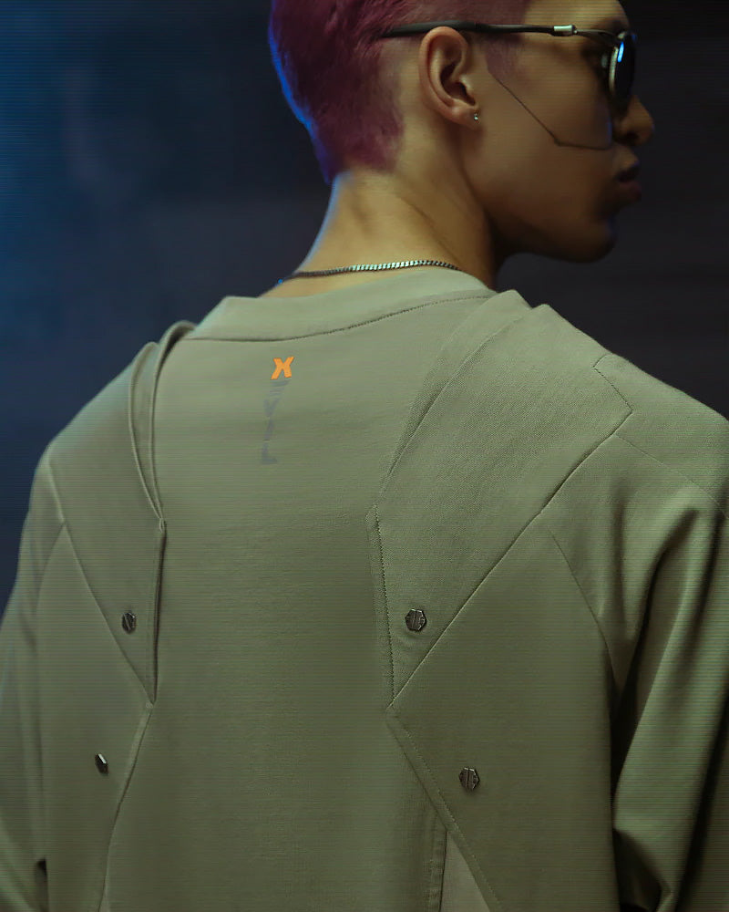 CBP-017-X｜Cyberpunk Techwear Set Top / Bottom