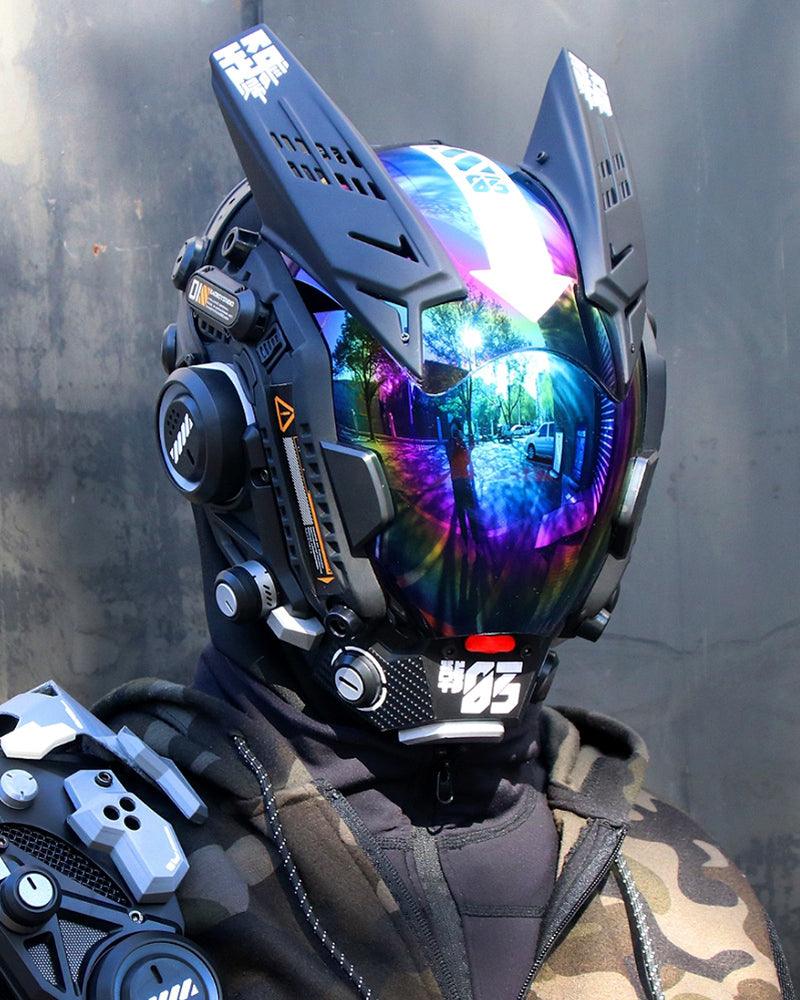 Futuristic Cosplay Cyberpunk Helmet Mask
