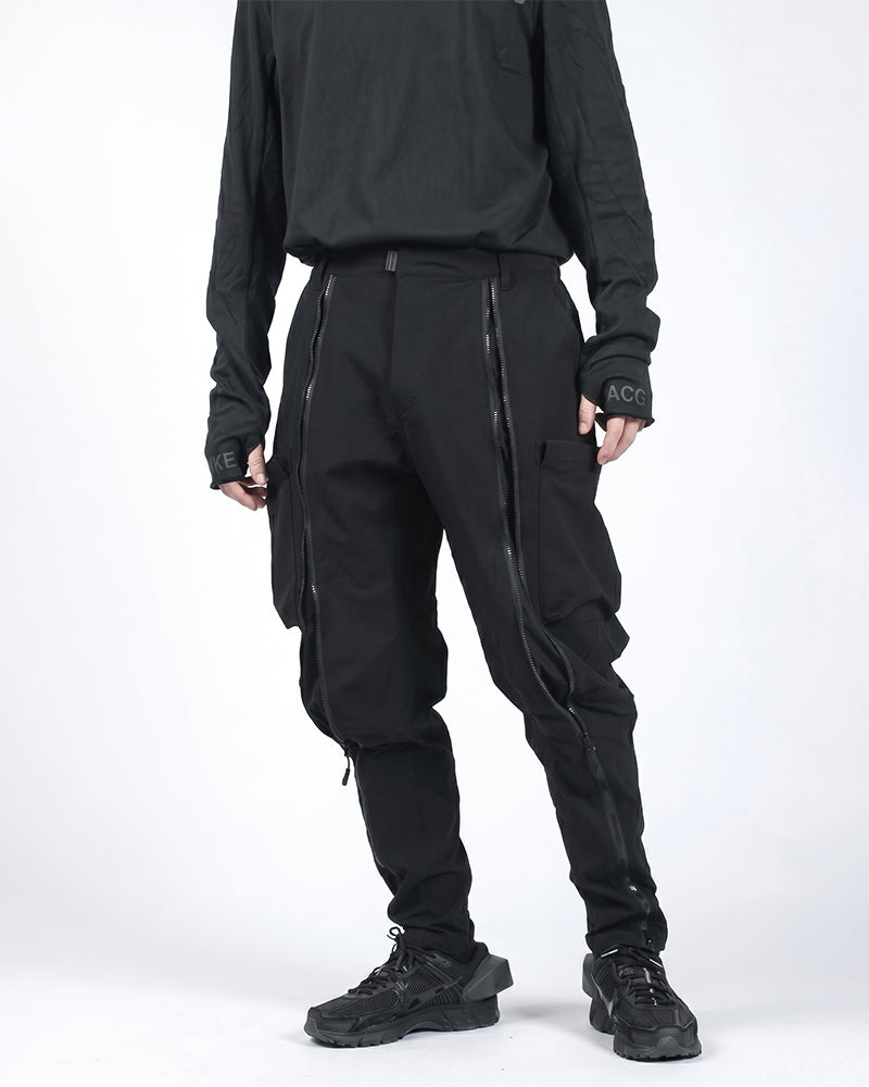 Dual-Zip Transformable Tactical Carrot Pants