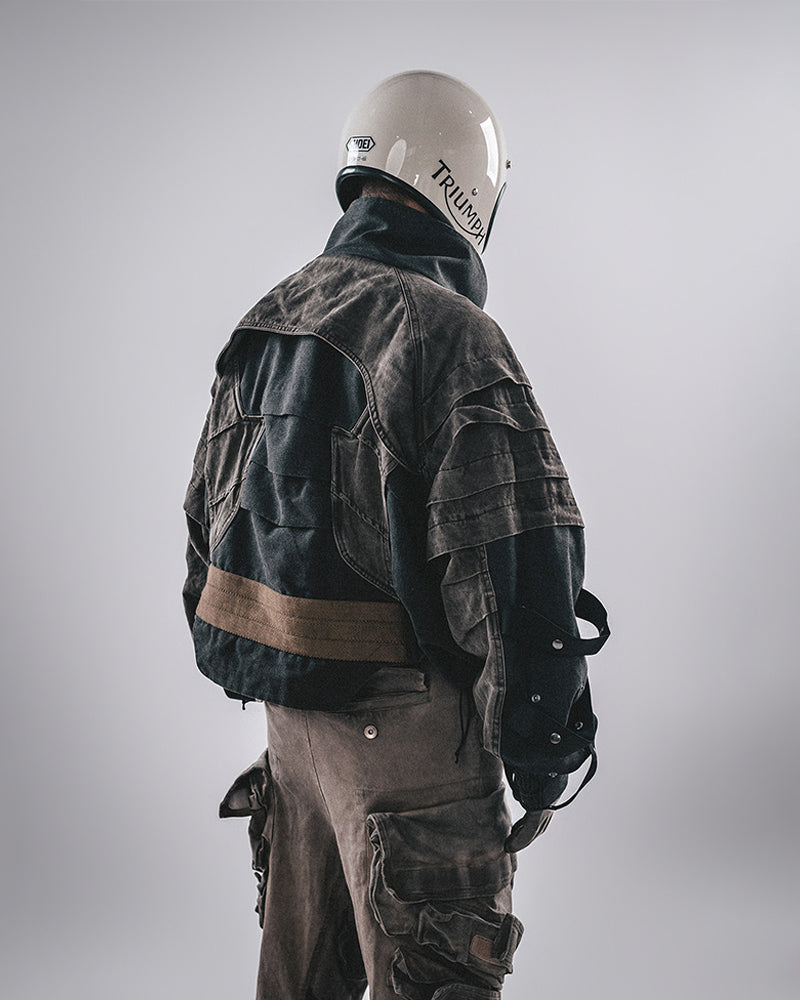Wasteland-Tactical Heavy-Duty Layered Utility Jacket