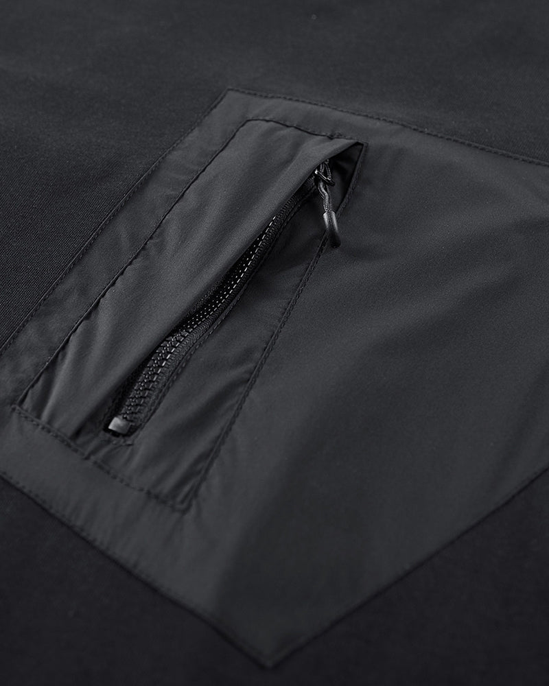 Functional Paneled Techwear Short Sleeve T-Shirt