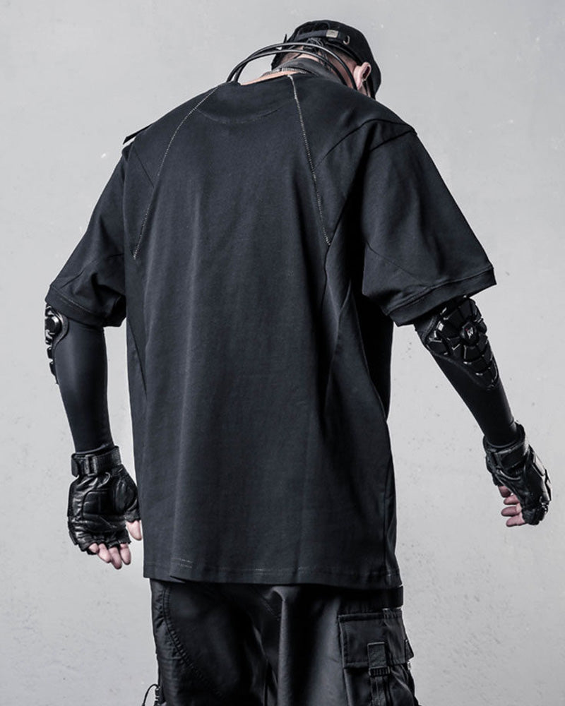 Techwear Functional Irregular T-Shirt