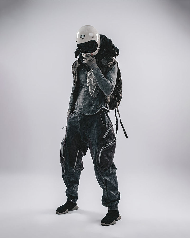 Wasteland Two-Tone Parachute Cargo Pants