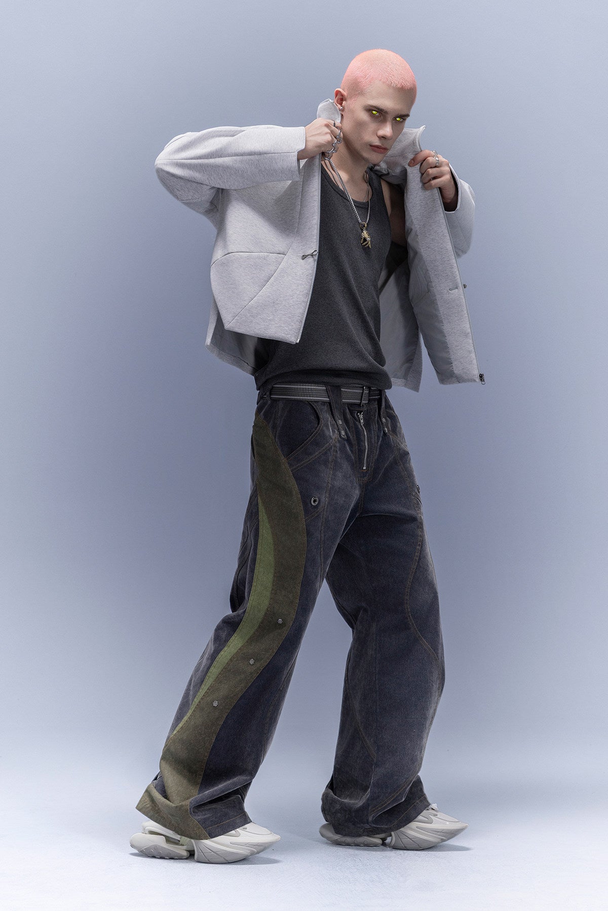 Anti-Wrinkle Cyberpunk High-Street Sport Jacket