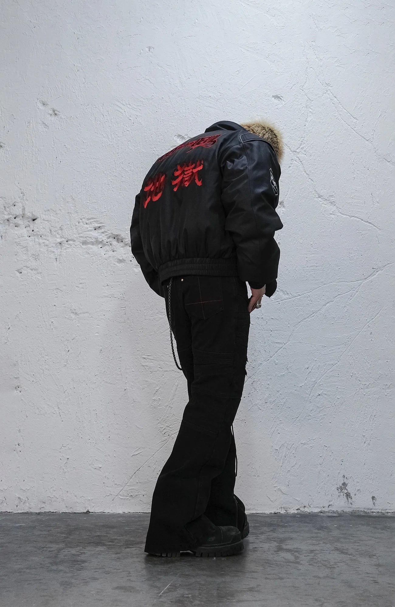 Serpent Skin Distressed Jeans