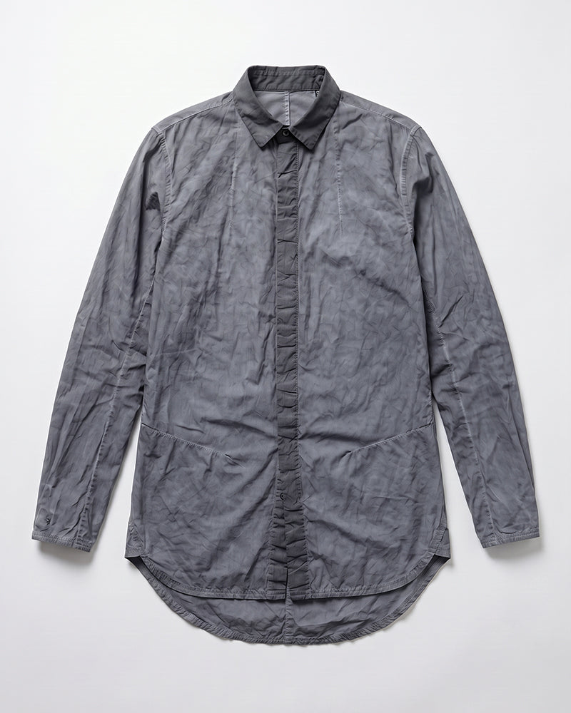 Wasteland Vintage Dirty Wash Distressed Long Sleeve Shirt