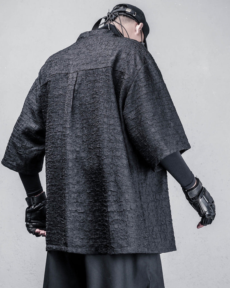 Japanese Robe Style Darkwear Shirt