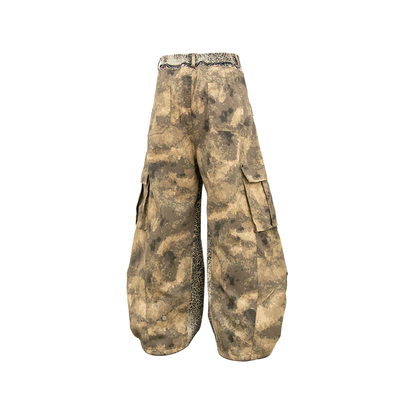 Leopard Panel Camo Cargo